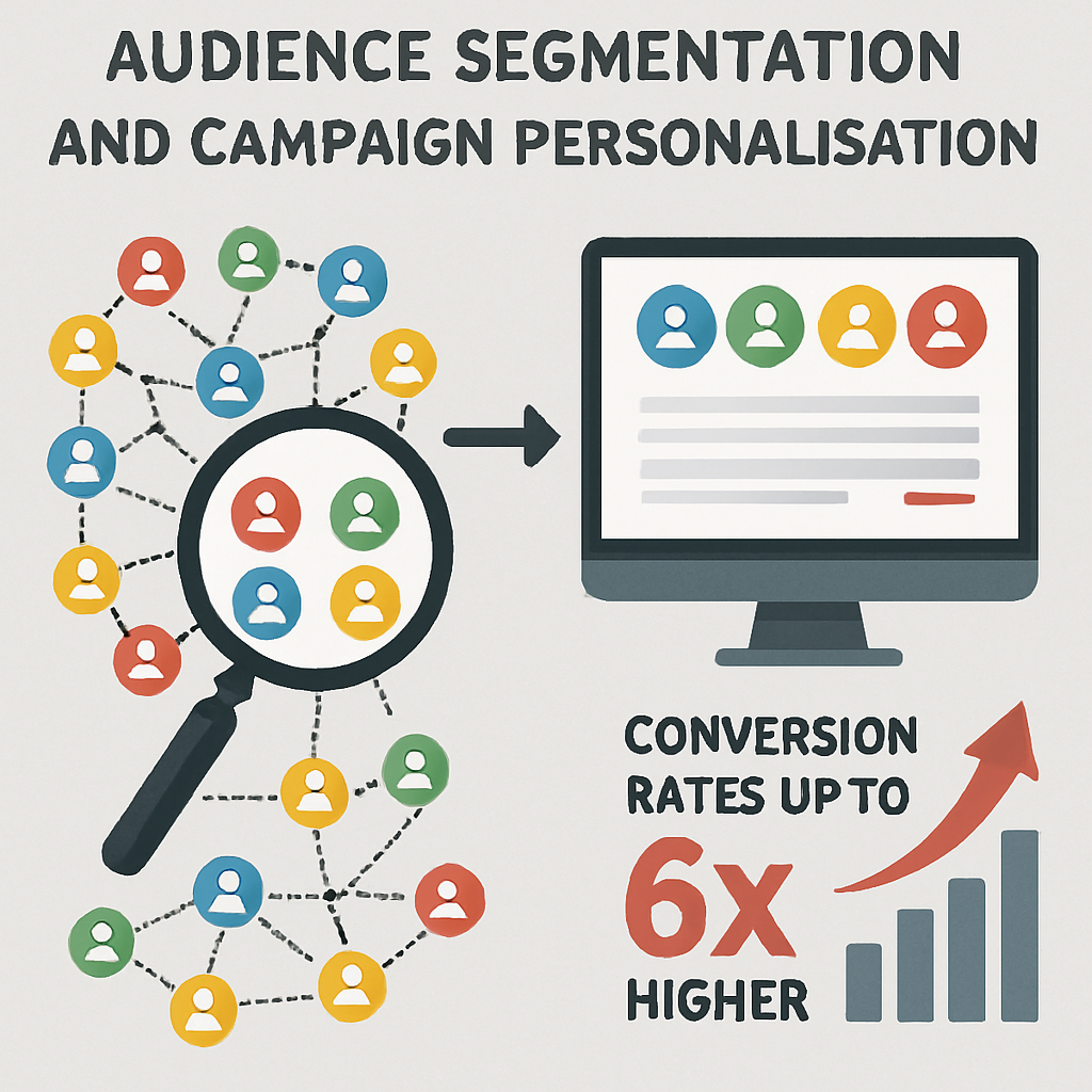 Audience Segmentation and Campaign PersonalisationEffective segmentation enables hypertargeted campaigns that dramatically improve engagement rates an