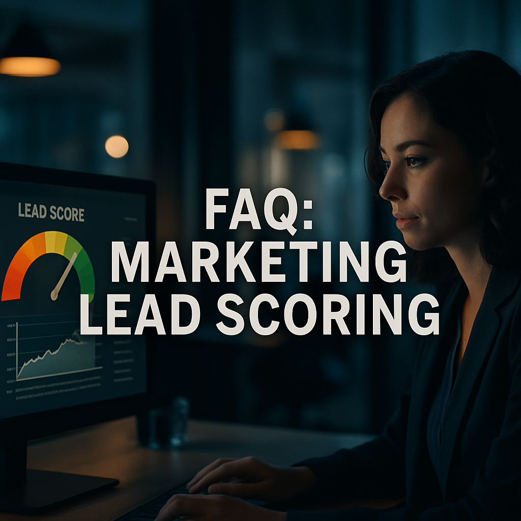FAQ Marketing Lead Scoring