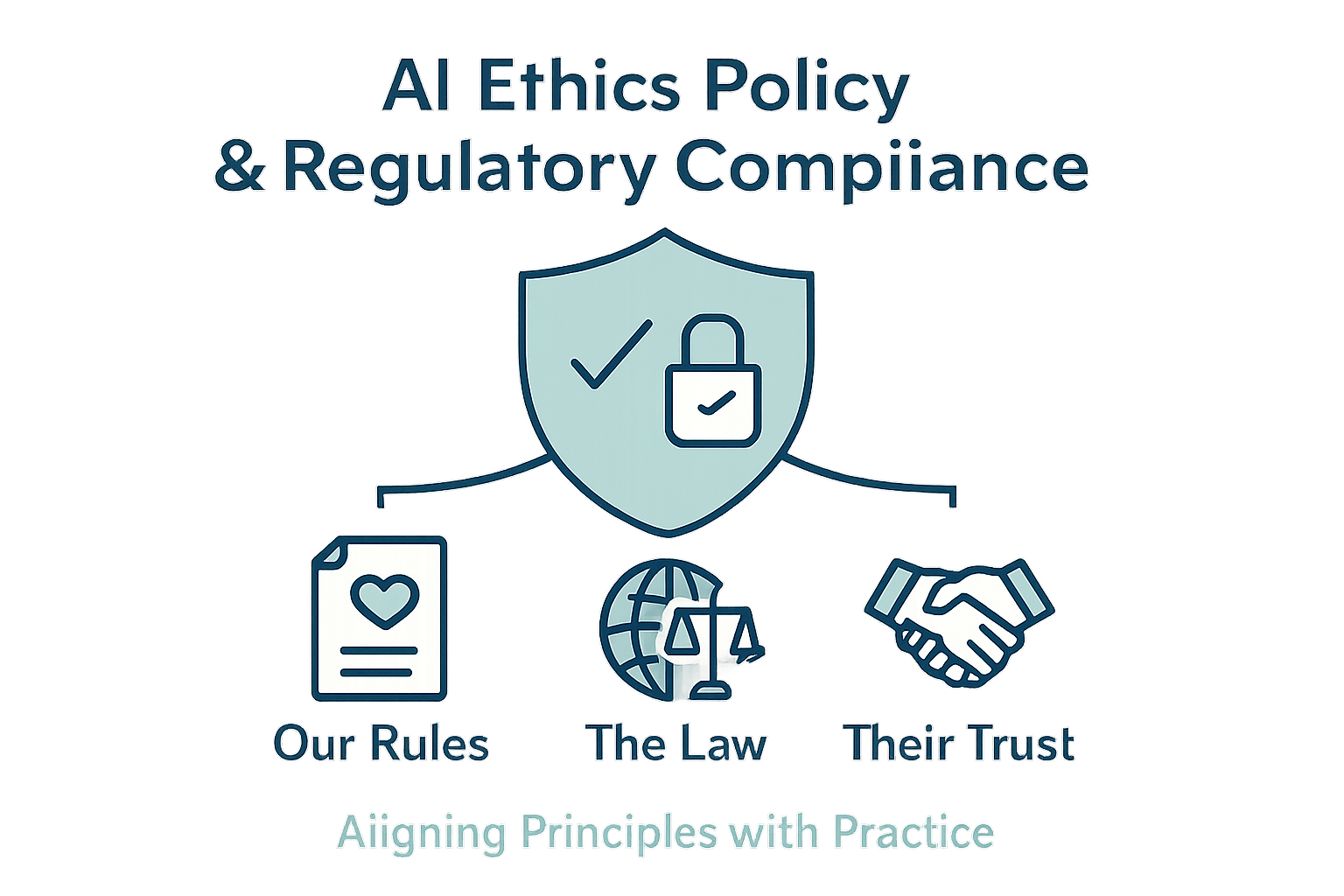 Here is a clear visual HubSpot Breeze prompt for AI Ethics Policy and Regulatory Compliance designed for easy understanding HubSpot Breeze Prompt Simp-4