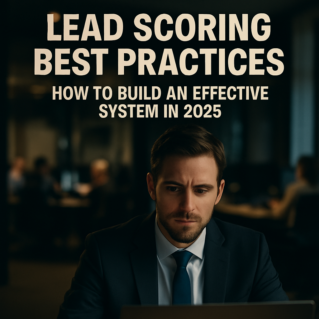 Lead Scoring Best Practices How to Build an Effective System in 2025