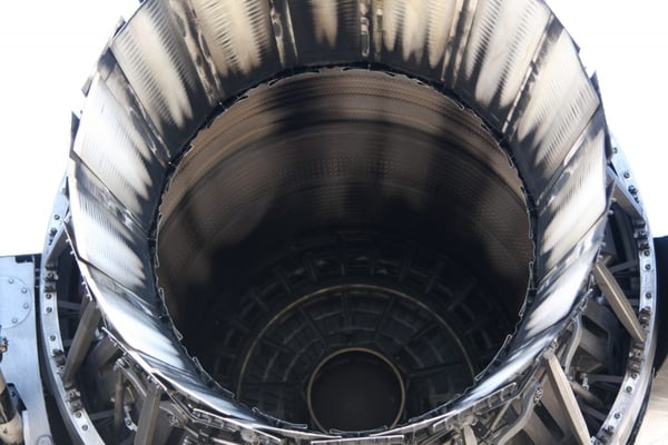 Image Of Plane Engine Depicts Inbound Marketing In Industrial Manufacturers Sector 