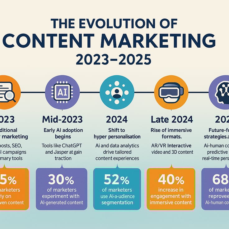The Evolution of Content Marketing 2023-2025
